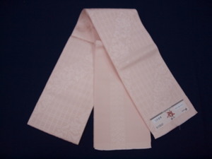  large price decline! Special . genuine . front Hakata woven small double-woven obi < forest Hakata woven > quality product [.] 0928 pink series letter pack post service shipping possible!