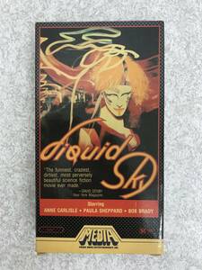 VHS ビデオテープ　LIQUID SKY　英語版 【D118】