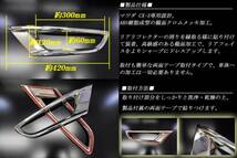 CX-3 リアリフレクター ガーニッシュ 鏡面クロムメッキ 2P MAZDA_画像2