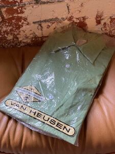 60s VAN HEUSEN OPEN COLLAR SHIRT DEADSTOCK NOS ヴィンテージ ビンテージ オープンカラーシャツ 開襟シャツ デッドストック 50s 未使用品