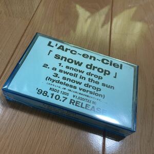 非売品　L'Arc～en～Ciel カセットテープ 「snow drop」ラルクアンシエル プロモ サンプル