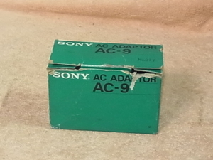 SONY 【AC-9】 純正 ACアダプター センターマイナス 6V 300ｍＡ 管理22050232