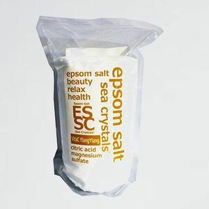 新品 好評 限定】エプソムソルト 【 Z-HR ビタミンC配合 計量スプ-ン付 2.2kg イランイランの香り