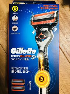 電動タイプ シェーバー GILLETTE PROGLIDE 5+1