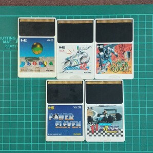 ブロディア レーシング魂 サイバーナイト パワーイレブン F1サーカス PCエンジンソフト