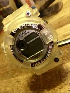  new goods unused G-SHOCK G shock FROGMAN first generation WCCS man ta model DW-8250WC-7AT[ flat battery ]