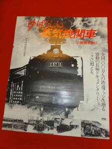 ub24353大林宣彦　高林陽一『すばらしい蒸気機関車』ポスター