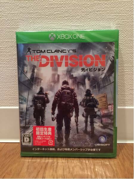 【新品、未開封品】Xbox One THE DIVISION ディビジョン