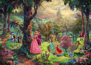 西洋絵画★ディズニー 眠れる森の美女 プリンセス オーロラ