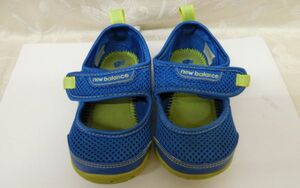 (13173)new balance　206　ニューバランス　スニーカー　ブルー　サイズ不明　USED