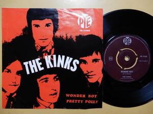 The Kinks-Wonder Boy★ノルウェー Orig.7”