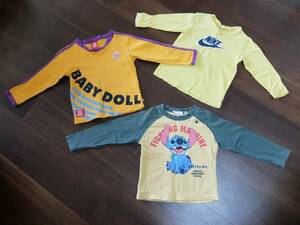 BABYDOLL Disney Nike. long sleeve T shirt 90~100 size 