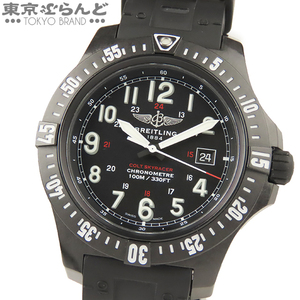 101591461 1円 ブライトリング BREITLING コルト スカイレーサー 腕時計 メンズ クォーツ 電池式 ブライトライト 黒文字盤 X74320E4/BF87