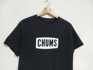 格安！　CHUMS　チャムス　CHUMSロゴTシャツ　ネイビー　正規品　送料210円