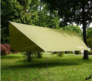 [1.3.. super light weight type ] hexa tarp 400×300cm water-proof pressure 3000mm silver coating UV cut super light weight compact storage park camp 