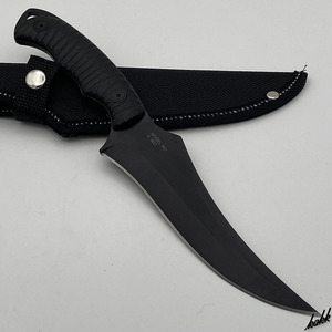 【ブラックダガーのような】 シースナイフ ステンレススチール コレクション 専用シース 滑り止め設計 キャンプ サバイバル 狩猟刀