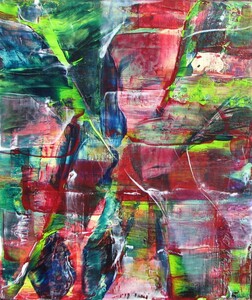 抽象表現主義,ブラッシュストロークの現代美術作家,大澤哲郎「untitled to-148」10号
