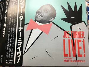Joe Turner★中古CD国内盤帯付「ジョー・ターナー・ライヴ!」