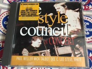 The Style Council★中古CD/EU盤「スタイル・カウンシル～In Concert」