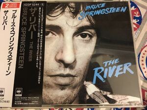 Bruce Springsteen* used 2CD domestic record with belt [ blues * springs s tea n~ The *li bar ]