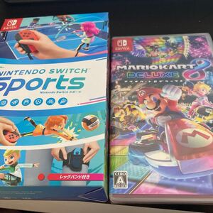 マリオカート8デラックス 任天堂スイッチスポーツ 新品未開封2個セット