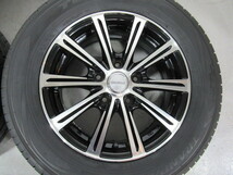 7777円～売切スタート③ 中古夏タイヤホイール4本セット 15インチ 6J ET53 5H/PCD114.3＋195/65R15 NOAH/VOXY/ステップワゴン/プレマシー等_画像5