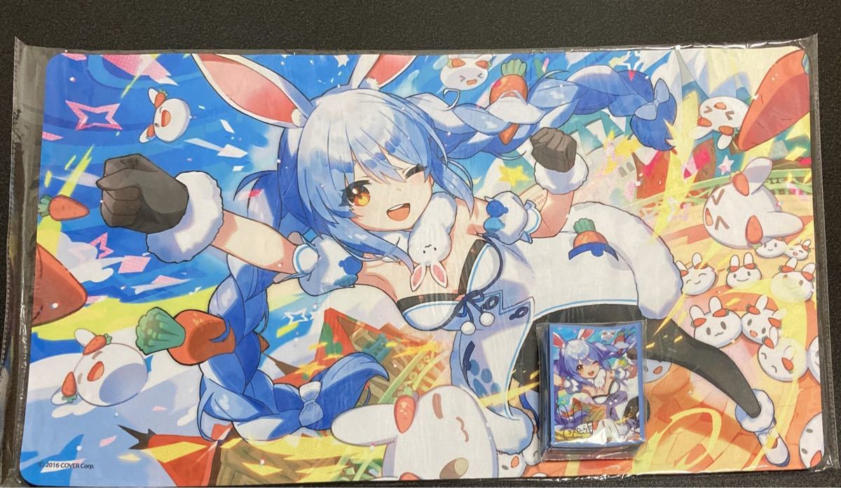 ポイント2倍 ホロライブ 兎田ぺこら 誕生日記念 2022 ラバーマット