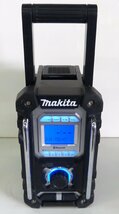 ☆makita マキタ 充電式ラジオ 現場ラジオ【MR108】バッテリー1個付 USED品☆_画像1