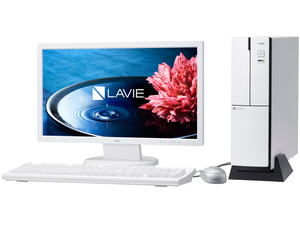 未使用品 NEC LAVIE Desk Tower PC-DT150BAW 19.5インチ Core i3 4160 メモリ容量4GB HDD1TB Office 付属 Windows 8.1 DVD±R
