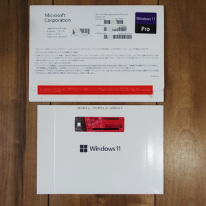 Microsoft Windows 11 Pro x64 Version 21H2 ディスク未開封
