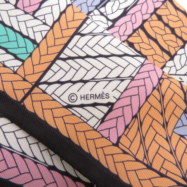 エルメス スカーフ ツイリー トレスH Tresses H HERMES シルクツイル
