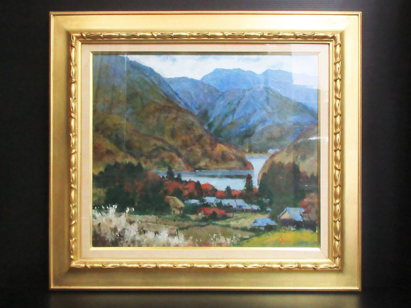 日本美術家連盟会員 光風会 画家 南壽敏夫 朝鮮 楽農 絵画 www.ch4x4.com
