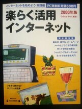 Ba1 04634 楽らく活用インターネット 2000年版 Q&Aですべて解決! 2000年8月8日発行 毎日新聞社_画像1