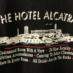 アルカトラズ刑務所◆THE HOTEL ALCATRAZ アルカトラズホテル 半袖Tシャツ サイズ USA古着の画像4