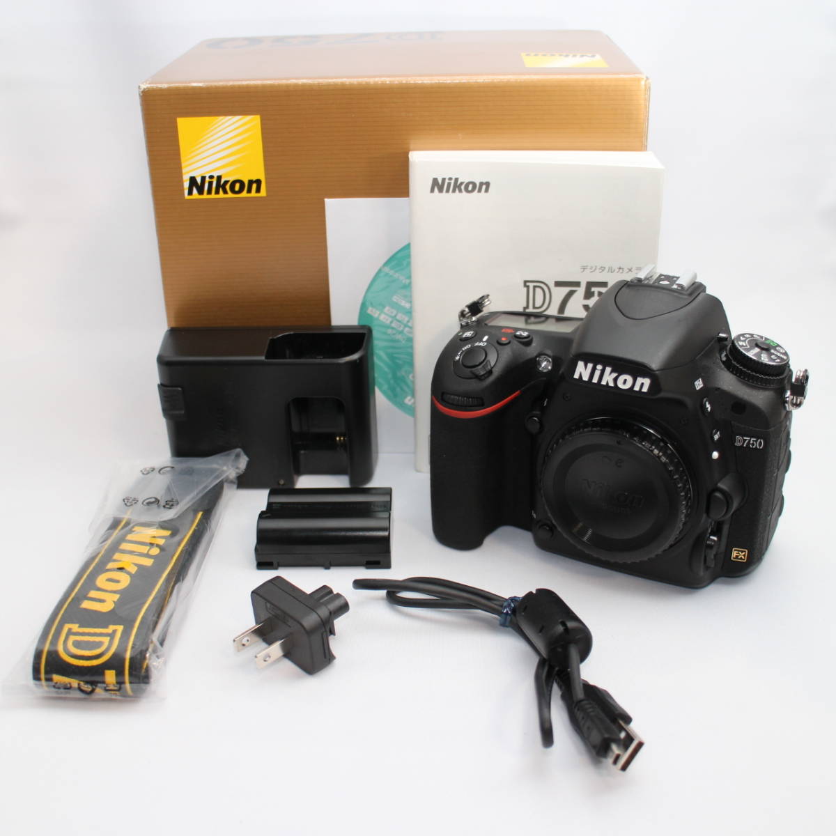 ☆送料無料☆ 当日発送可能 Nikon D750 デジタルカメラボディー 付属品
