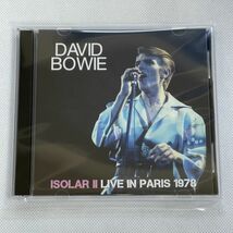 新品！MD-1023: DAVID BOWIE - ISOLAR II: PARIS 78 [デヴィッドボウイ]_画像1