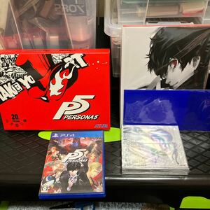 【中古美品】 PS4 ペルソナ5 20th Anniversary 初回生産限定BOX