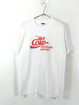 古着 80s USA製 Diet Coke ダイエット コーク コーラ ドリンク 企業 Tシャツ XL 古着_画像1