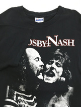 古着 80s USA製 Crosby Nash ツアー フォト フォーク ロック スーパー バンド Tシャツ XL 古着_画像4