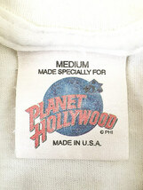 キッズ 古着 90s USA製 PLANET HOLLYWOOD 「Atlantic City」 ゴリラ ロゴ Tシャツ M 6歳位 古着_画像9