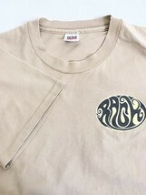 古着 90s USA製 RACK 両面 ロゴ 100%コットン Tシャツ L 古着_画像6