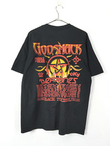 古着 00s GODSMACK 「Back to the School」 ツアー ヘヴィ メタル ロック バンド Tシャツ L 古着_画像3