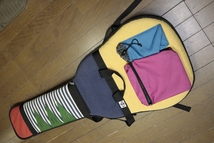 お洒落なギタリストや女性へのプレゼントにも / CHUMS EG-Bag SweatNylon ギターソフトケース キャリーバッグ アウトドアブランド_画像10