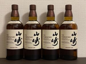 サントリー シングルモルト ジャパニーズ ウイスキー《山崎》NV 700ml 4本