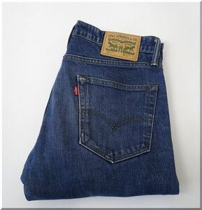 Levi's リーバイス 511 グリーンパッケージ スキニー デニムパンツ ジーンズ スリム ストレート 裏地カモ 迷彩 メンズ 希少 (W32) ●S-415