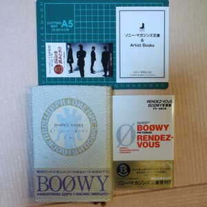BOOWY 痛快ロックドキュメント&写真集 2冊セット