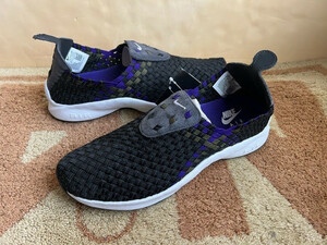 NIKE AIR WOVEN ナイキ エア ウーブン 27cm ブラック パープル