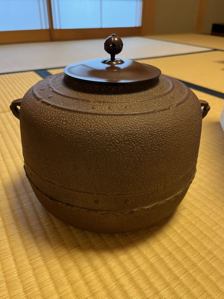 ヴィンテージ 鉄器 茶釜 茶器 茶道具 鉄製 古道具 湯沸かし器 