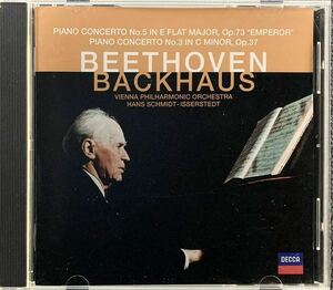 CD/ ベートーヴェン：ピアノ協奏曲第3,5番「皇帝」/ バックハウス(P)、イッセルシュテット& VPO