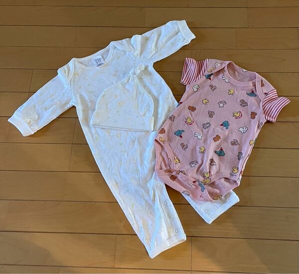 【新品未着用】KP・baby GAP ロンパース(70〜80cm)セット